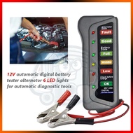 LED Car Battery Tester Alternator Tester 12V Vehicle Charging Auto Automotive Diagnostic Tool Penguj