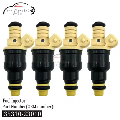 4PCS 35310-23010 9250930018 3531023010 Fuel Injector For Hyun-dai Elantra Tiburon