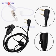 Two-Way Radio Earpiece 2 Pin Radio Headset For 2-Pin Models Walkie Talkies MOTOROLA / HYT / ICOM
