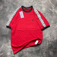 Fred Perry Sleeve Taped T-shirt Fred Perry Men Women