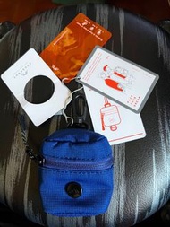 Doughnut Pioneer 系列 Hook 藍色耳機收納袋