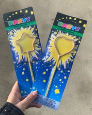 心星 蠟燭🕯️❤️生日仙女棒蠟燭❤️ 慶祝💫生日💫示愛求婚⭐️生日插牌 仲有其他款式