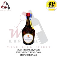 D.O.M  Benedictine Miniature 法國郎酒 50ml