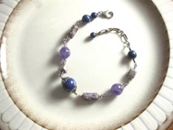 手鍊 時尚設計 青金石+舒俱徠石+紫水晶