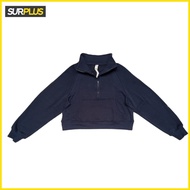 ◰ ❈ ❡ Surplus Ladies Cropped Jacket Halfzip Highneck