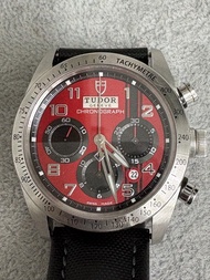 帝舵計時男錶（Tudor Fastrider Ducati Chronograph，型號 Ref.42000D! 配兩條皮帶！淨表