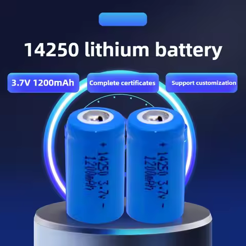 New 3.7V 1200mAh 14250 Lithium Battery LS14250 ER14250H 1/2-R6 1/2 AA ER14250 Rechargeable Batteries