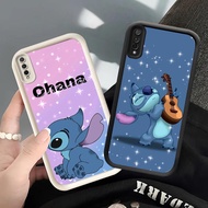 YS-26 Stitch Angel Soft Silicone Casing for Samsung A50 A50s M02 A30S A7 A02 A03 A26 A17 Core