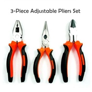 ⊿6" Combination Plier Long Nose Plier Diagonal Plier / Playar Gabung Mulut Buaya Playar Muncung Tirus Playar Pemotong❁di