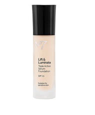 No7 Lift & Luminate Triple Action Serum Foundation Calico