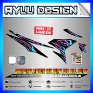 STRIPING YAMAHA MX KING / Y15ZR / SNIPER 150 MXi / EXCITER 150 / JUPITER MX KING MOTIF HOT WHEELS RD