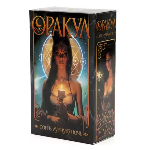 Waite Tarot Cards for Beginners with Instructions 108 Pcs Dream on A Moonlit Night Oracle Cards 10.5