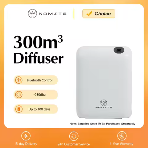 NAMSTE 300m³ Room Battery Aromatic Oil Diffuser Perfume Electric Aromatic Oasis Electric Smell Home 