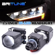 Matrix LED Headlight 1.5 Inch Bi-LED Mini Projector Lamp Car LED Headlight Motorcycle H4 H7 H1 9005 