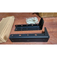 Ke Góc Treo Tủ Tivi – Giá Đỡ Chữ L Kệ Treo Tường Bàn Phấn Kệ Gỗ (2 Cái + Ốc Vít)