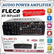 Fleco Amplifier Bluetooth AV MP326BT/ Ampli MP 326 BT PMPO 1200 watt - Warranty