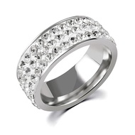 X☛M4 Cincin Diamond T Cincin Berlian Synthetic D☛Ff