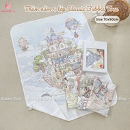 Bubble Tree Havest Cotton 4-Layer Diaper Changing Mat 70x90cm, 60x120cm Waterproof Soft Baby Bedshee