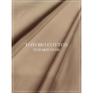 3. Toyobo / Japanese Cotton High Quality Cotton Kain Pasang Plain bidang 60