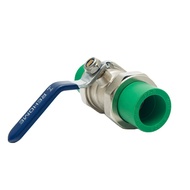 PPR plastic ball valve pn16  for plumbing hot and cold water pipes