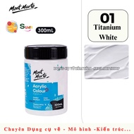 Màu Acrylic 300ml Mont Marte  Mont Marte Studio Acrylic Paint 300ml [ Tâm Tâm - Sugi ]