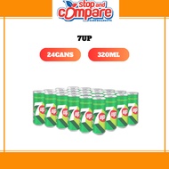 7UP Lemon-Lime Soft Drink – 24 x 320ml | Short Date Clearance | Exp 19 Nov 2025