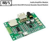 【B&S】  5.0 Lossless Audio Speaker Amplifier Board Module TF Card U Disk MP3 Format Decoder Circuit B