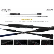 ZAGAN DROP FLICK ZEN x EA M/LIGHT JIGGING ROD 24+40T Carbon [FUJI Component]