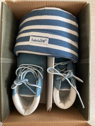 (包順豐)嬰兒鞋連帽套裝 Timberland 藍色