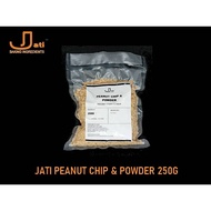 Jati Roasted Peanut Chunk / Peanut Ground / Peanut Powder 250g 500g 1kg