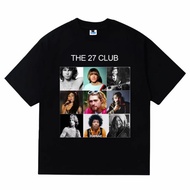 Vintage 27 club T-shirt Black short sleeve T-shirt