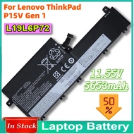 L19C6P72 L19L6P72 5B10W13961 SB10T83204 Laptop Battery for Lenovo ThinkPad P15V 20TQ 20TR T15p 20TN 