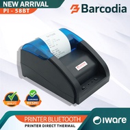 IWARE Z58BT PRINTER KASIR PPOB USB+BLUETOOTH 58MM SUPPORT MOKAPOS / PRINTER BLUETOOTH HP ANDROID