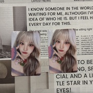 Gidle doll Song Yuqi special card WM new MINI7 WM Song Yuqi small card