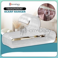 [Ready Stock] Hanger Tudung Bawal Transparent Shawl Scarf Tie Hanger Tudung Penyangkut Tudung