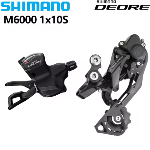 SHIMANO DEORE M6000 1x10S Group SL-M6000 Right Shifter RD-M6000-GS RD-M6000-SGS 10S Rear Derailleur 