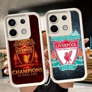 Soft Casing for Xiaomi Redmi 15C 13T poco M7 M6 X6 Neo Note 13 13C Pro Plus 5G White Q94 Liverpool-F