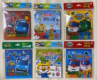 📦現貨📦 韓國直送 Tayo Pororo Titipo 貼紙書仔
