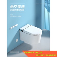 Smart Toilet Wall-Mounted Toilet Home Hidden Hanging Embedded Wall Drainage Hanging Toilet Wall-Mounted Hanging Toilet J