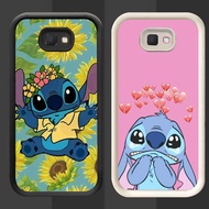 R102 Stitch Casing for Samsung J7 J6 J4 Plus J2 Prime Pro Black and White