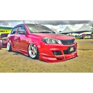 side skirt proton saga fl blm voltex material pu bodykit bodykit murah betong bodykit