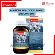 KORDELS Alaskan Pollock Fish Oil 1000mg 60s (EXP12/25) (Brain Mental Health)