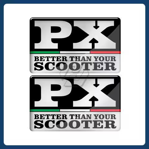 3D Motorcycle Sticker For Piaggio Vespa Scooter PX125 PX150 PX200 PX 125 150 200