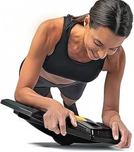 STEALTHGO + Portable Plank Board Core Trainer - Turn Fitness Into a Fun Game - Get Strong Sexy Abs a