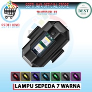 Drip Lamp Car Aksesoris Variasi Lampu Belakang Sepeda Motor Mobil Drone 4 Mode Kedip LED Taillight U