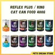 Reflex Plus Cat Canned food 400g turkey import loaf kitten can food reflex cat wet food cat 400g mak