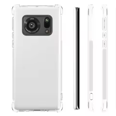 Air Cushion Shockproof Clear Airbag Silicone Bumper TPU Back Cover Soft Phone Case for Sharp Aquos R