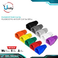 Plug Boot Connector RJ 45 Cat 5e / Plugboot Connector RJ45 Cat5e / LAN Cable Accessories UTP/FTP Cat