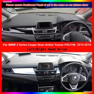 For BMW 2 Series F45 F46 2014~2019 Coupe Gran Active Tourer Anti-Slip Anti-UV Mat Dashboard Cover Pa