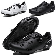 Ready Stock Large Size Cycling Shoes Rotating Buckle Bicycle Shoes Road Lock Shoes Lace-Free Sports Shoes Road Sole Bicycle Shoes Flat Shoes Outdoor Sports Shoes Rubber Outdoor Bicycle Shoes Professional Sports Shoes/Sports Shoes Road Bicycle Shoes Ru